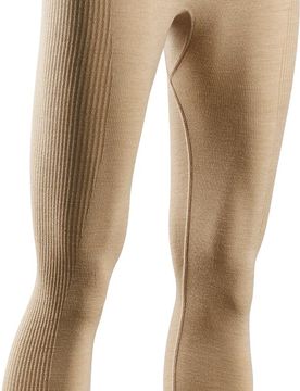 Thermo-Strumpfhose Mightywool Pants W Sand für Damen aus Wolle Größe M Beige