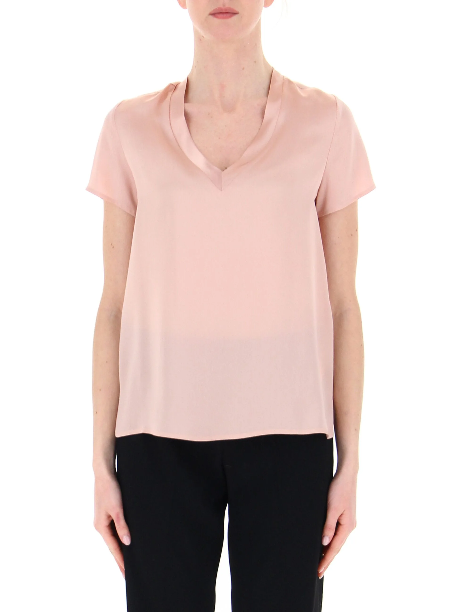 LIU JO Blusa in raso ROSA 38 - Liu jo - FashionsVida
