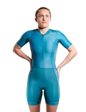 Activate+ Woman Neoprene Short Sleeve Wetsuit Teal L Women - Zone3 - FashionsVida