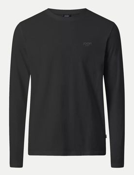 JEANS Basic Longsleeve Schwarz 3XL