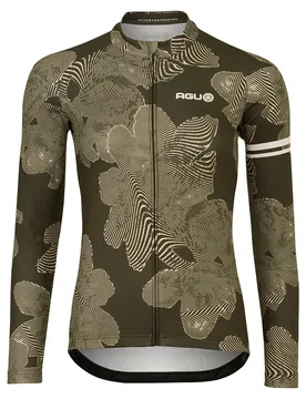 Maillot à Manches Longues Striped Flower Essential - AGU - FashionsVida
