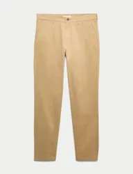 Regular Fit Stretch Chinos Sand male
