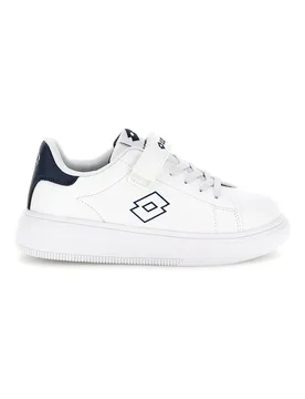 Scarpe da ginnastica bianche con chiusura a strappo e memory foam DAY PRINCE AMF CL S 35 - Lotto - FashionsVida