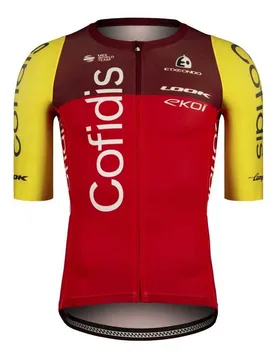 Maillot à Manches Courtes Training Cofidis 2025 - Etxeondo - FashionsVida