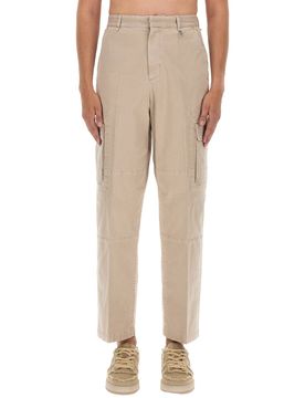 FENDI Gabardine Regular Fit Pants