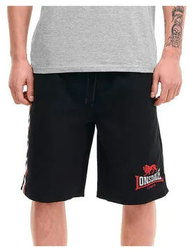 Short Copley Black / Red / White XL - Lonsdale - FashionsVida