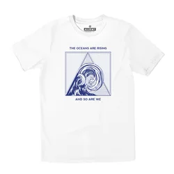 The Oceans are Rising Organic T-Shirt - White