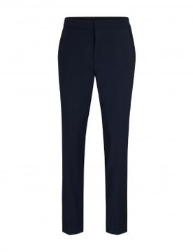 Para hombre. 50476482 Pantalón Hesten (48), Casual, Fiesta, Lana