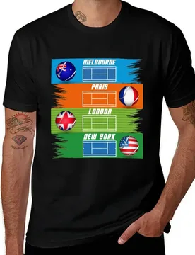 Tennis Grand Slam all around the world T-Shirt Work Wear Breathable Tee - Aliexpress - FashionsVida