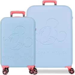 Maleta de cabina mickey crazy trip rígida a con capacidad de 32l