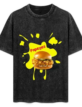 Popeyes chicken48 T-Shirt Water Resistant Casual T-Shirt - Aliexpress - FashionsVida