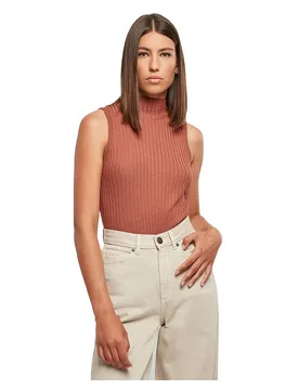 T-shirt Sans Manches Body Terracotta 5XL - Urban classics - FashionsVida