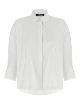 Camicia con filo diamantato