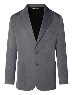 Blazer In Misto Lana Vergine