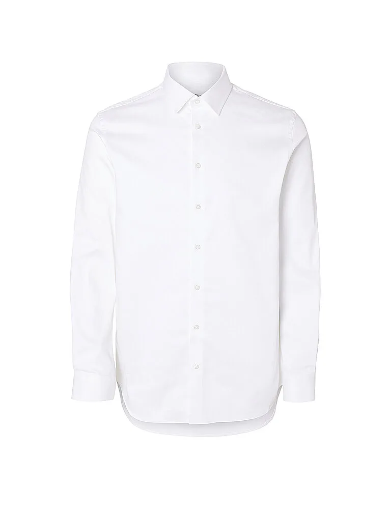 Hemd Slim Fit SLHSLIM-PERFORMANCE weiss L herren - Selected - FashionsVida