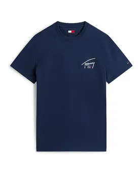 Tommy Jeans T-shirt bleu marine S - Tommy Jeans - FashionsVida