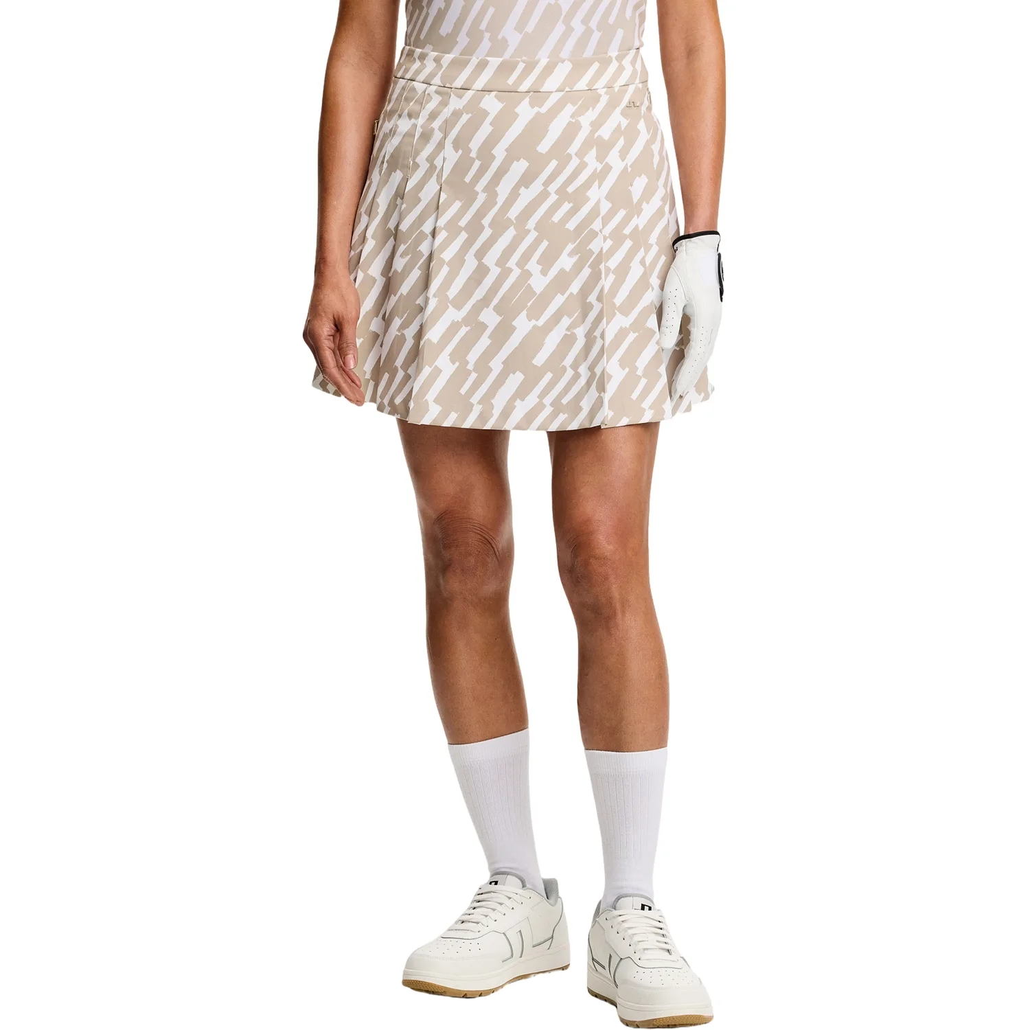 Skirt Alesia Print, beige/weiss xl - J.lindeberg - FashionsVida