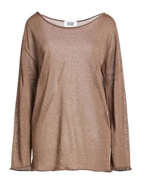 Pullover Damen Braun 34,36,38,40 Damen - ALPHA - FashionsVida