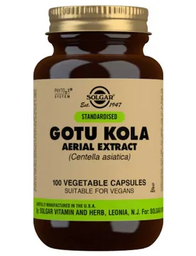 Capsules Sfp Gotu Kola 100 Unités - Solgar - FashionsVida