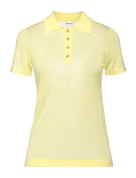 Poloshirt Damen Gelb S Damen - Nanushka - FashionsVida