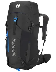 Sac à dos de trekking polyvalent - Ubic 40 E-Black en Matières Recyclées - Noir