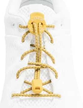 Schnürsenkel unisex reflective yellowstone - Lock Laces - FashionsVida