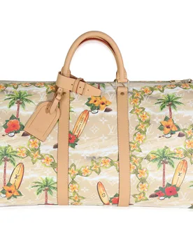 Monogram Coated Canvas Surfin' Keepall Bandouliere 50 - Louis Vuitton - FashionsVida