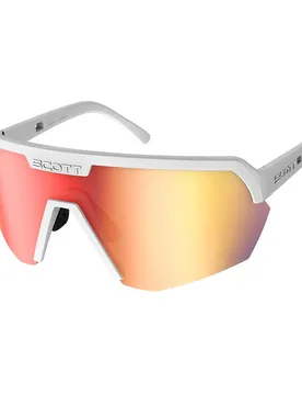 Occhiali Da Sole Sport Shield White Matt - Scott - FashionsVida