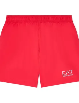 Ea7 Pantaloncino Da Bagno 7b000320_af13019 Geranium / Silver 8 Anni