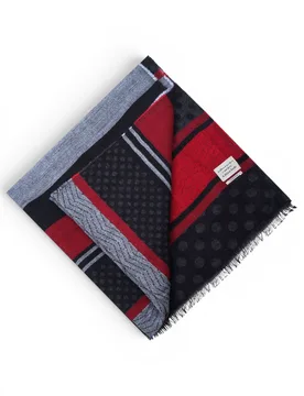 Sciarpa - 480526 - Rosso/Nero - ALESSIA SANTI - FashionsVida