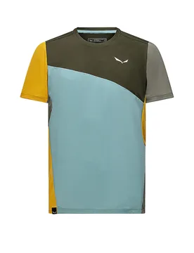 Maglietta funzionale da uomo Puez Sporty Dry'Ton petrolio L - Salewa - FashionsVida