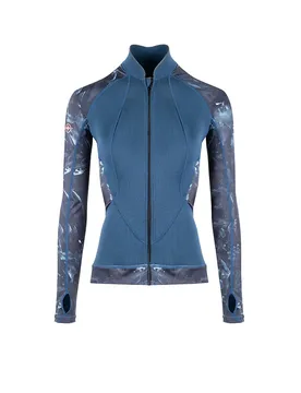 Rash Guard Manches Longues Zippé Atoll Black S