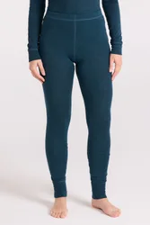 Merino II Womens Base Layer Pants - Teal - Teal - Size: 16
