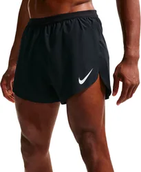 Short léger et respirant - M Nike Dri-Fit ADV Aeroswift 4In Short Black Summit White - Taille L - Noir