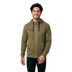 Sweat-shirt à Zip Flow Khaki L