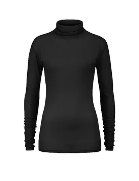 T-shirt à col roulé noir 44 - Riani - FashionsVida