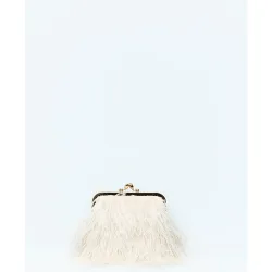 Sfera - Bolso plumas cadena