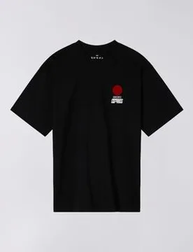 T-Shirts & Poloshirts I035002.Sun Ts Ss-89.00 Black It S;It M Male - Edwin - FashionsVida