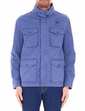 Giubbino con tasche BLU CHIARO XL