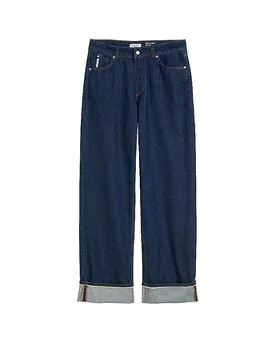 Jeans de pierna ancha azul oscuro 28/L32 - Marc O'Polo - FashionsVida