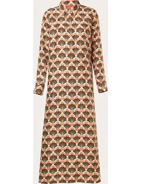 Vestido midi Swing de seda - La Double J - FashionsVida