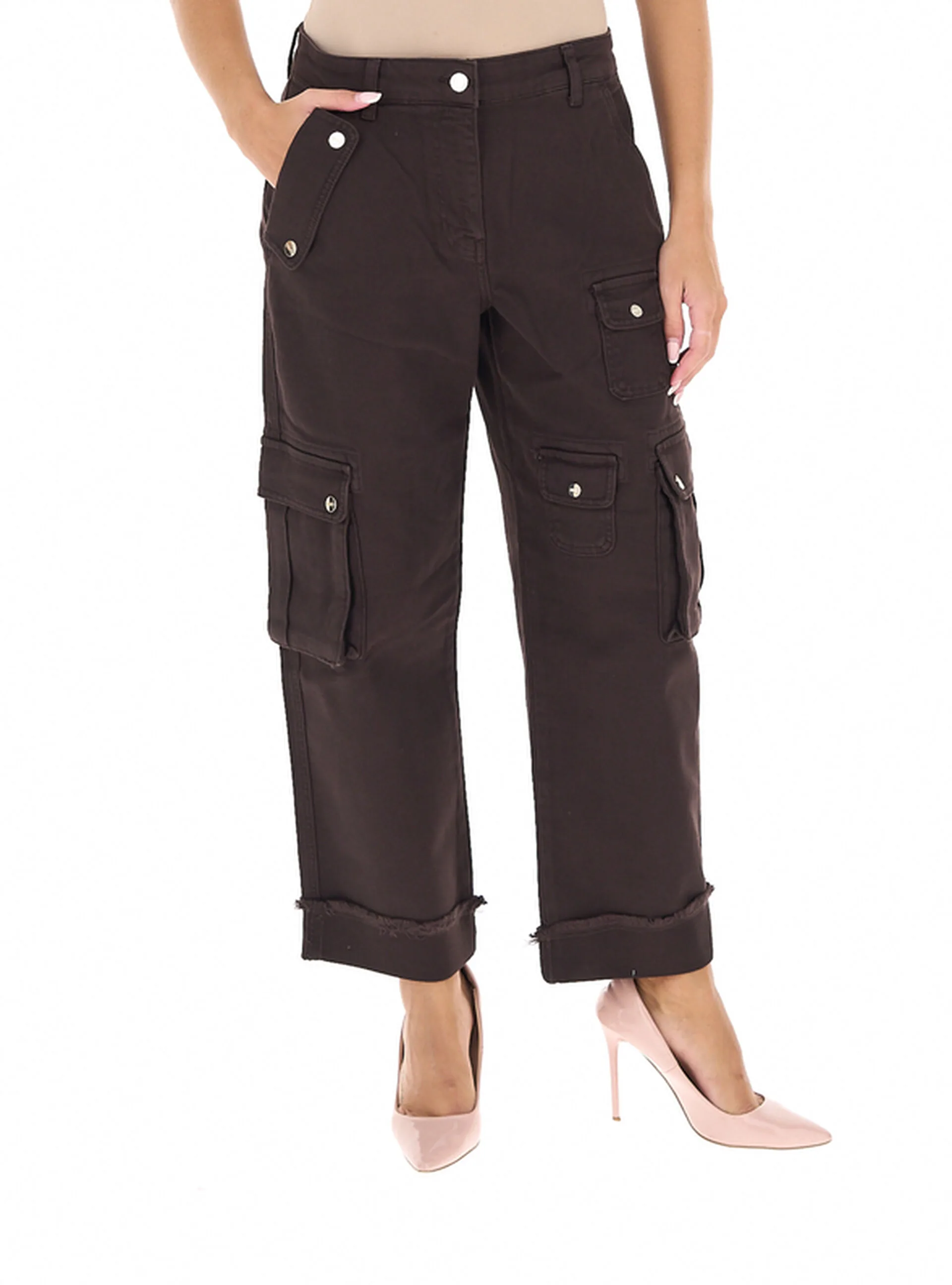 Jeans cargo TESTA DI MORO 28 - Liu jo - FashionsVida