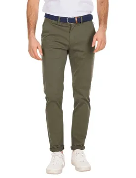 Pantalon Chino Napier Twill Stretch Green 1710 36