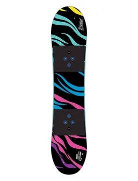 Snowboard Mini Grom Rocker 2027 aus Wolle Kindergröße 100 cm schwarz - Burton - FashionsVida