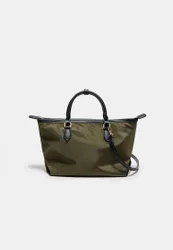 Umhängetasche mit Reißverschluss Khaki OS