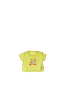 T-shirt girocollo BABY GIALLO 7A