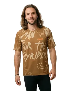 Maillot Enduro Manches Courtes Singletrack Print