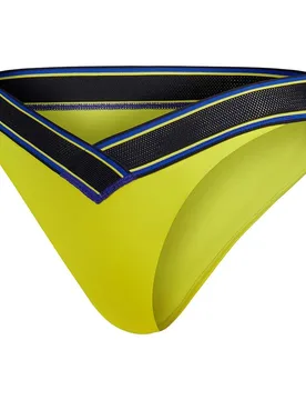 Solid V Scoop Bikini Bottom Bitter Lime XS Women - Speedo - FashionsVida