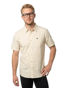 Chemise à Manches Courtes Session Button Up Birch L