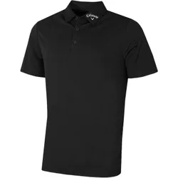 Polo Micro Texture, schwarz xxl